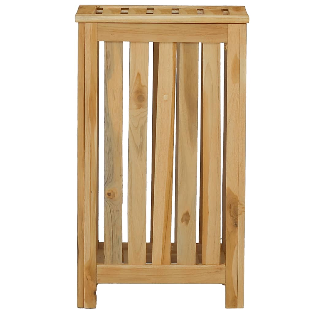 Cesto per Lavanderia Naturale Legno di teak solido