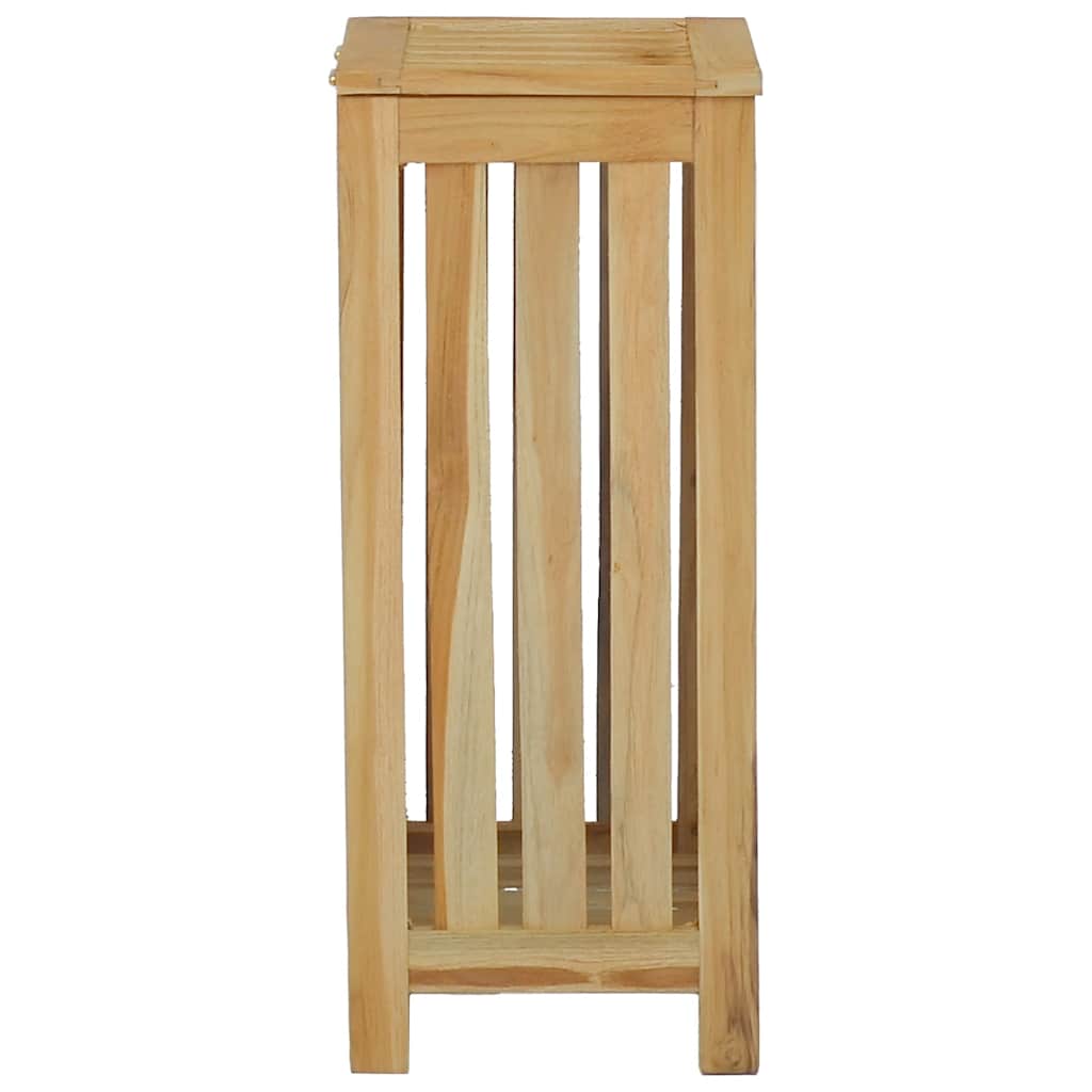 Cesto per Lavanderia Naturale Legno di teak solido