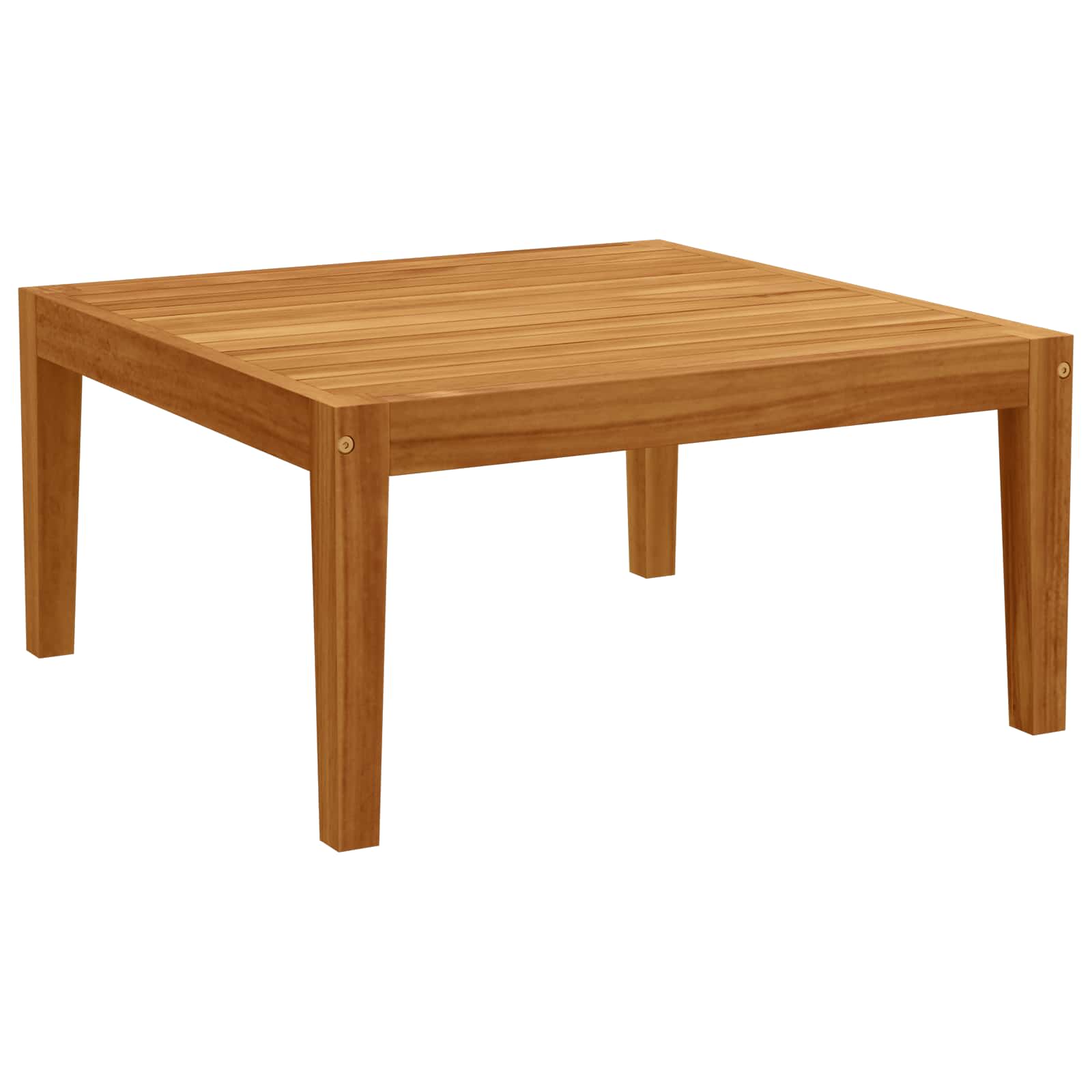 5 pz Legno massiccio di acacia e corda Naturale