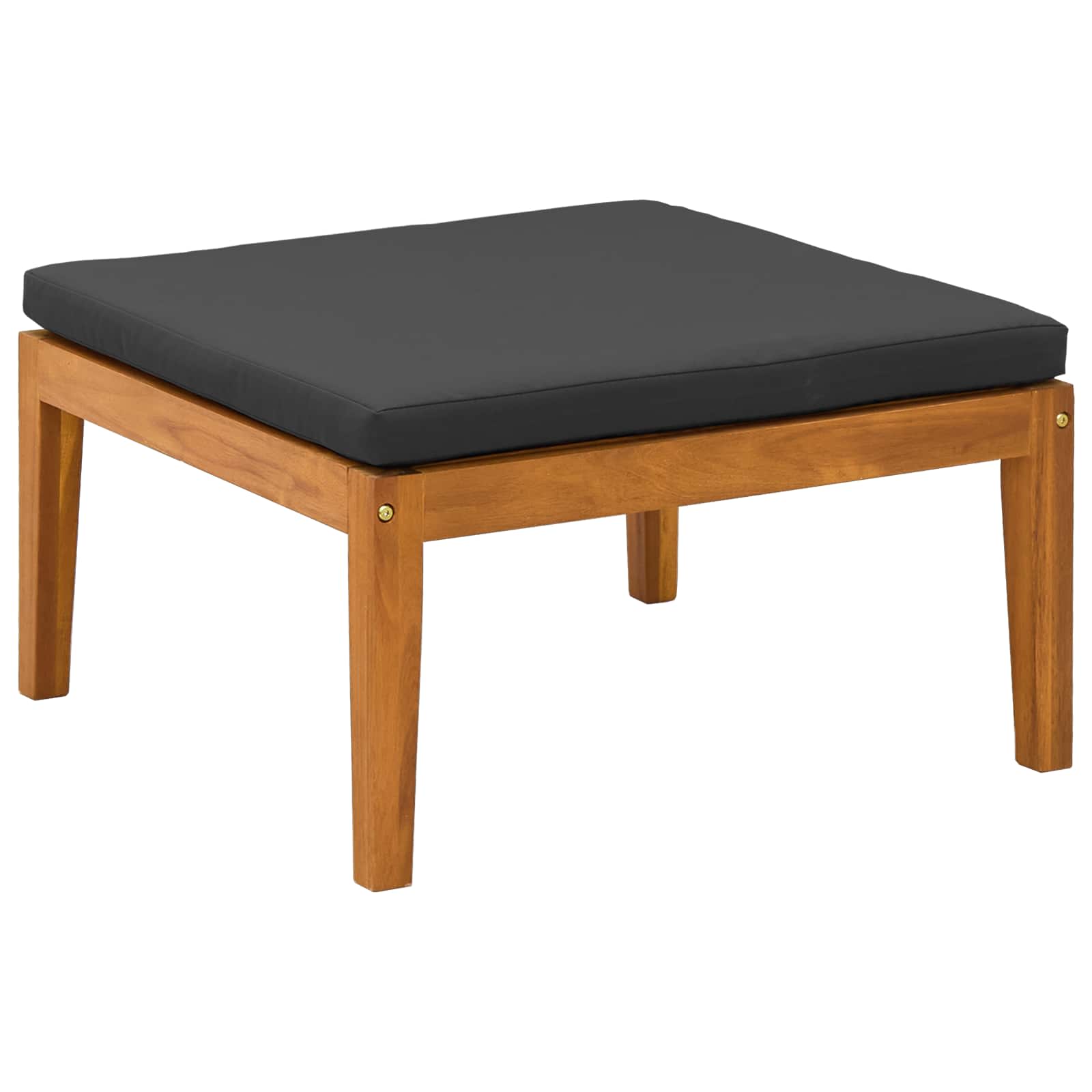 5 pz Set da Giardino con Cuscini Naturale