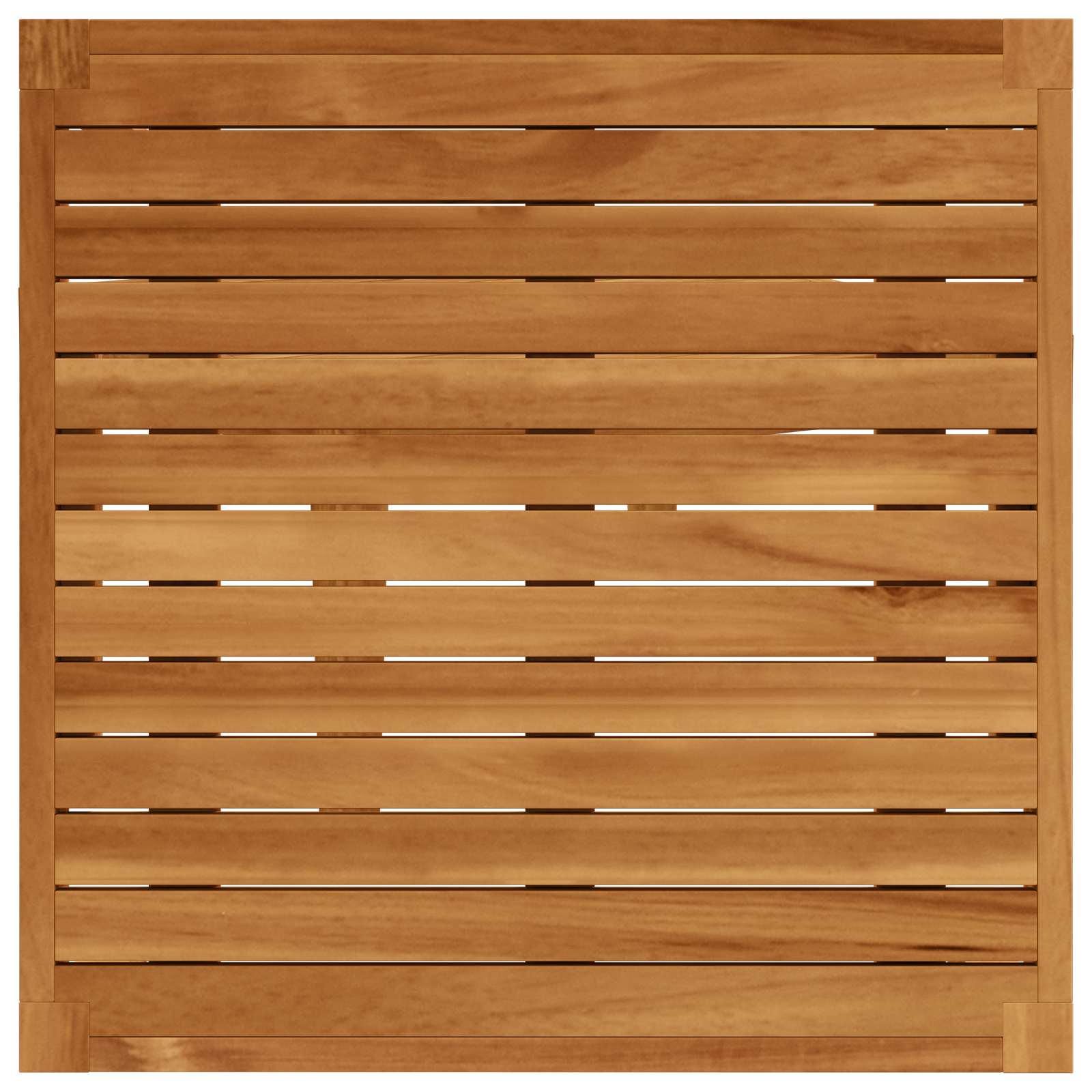5 pz Legno massiccio di acacia e corda Naturale