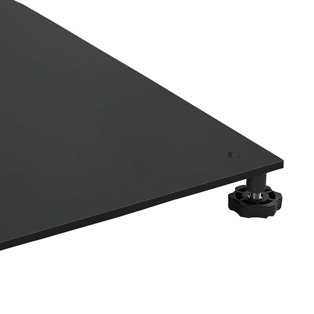 Base per ombrellone 52 kg Nero Acciaio Quadrato Regolabile