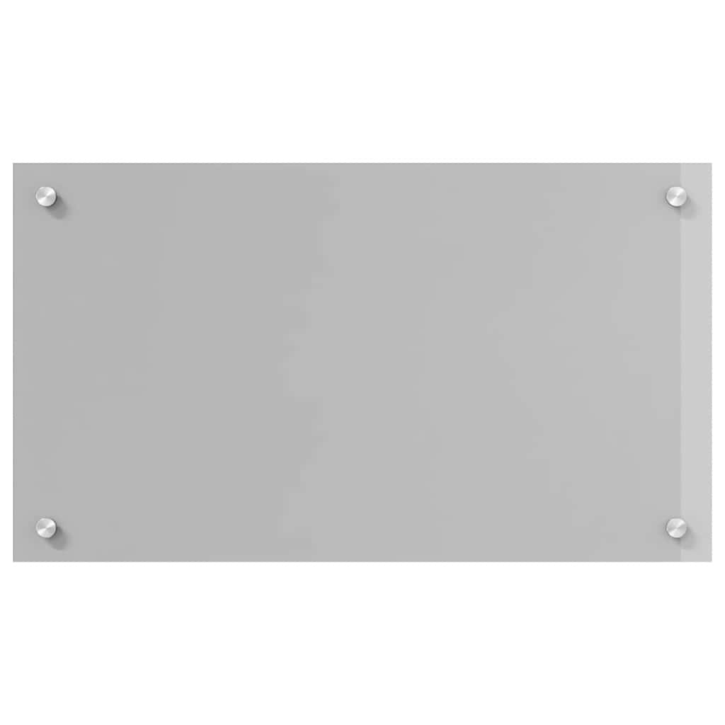 Schienale da cucina 2 pz Grigio chiaro 70 x 40 cm