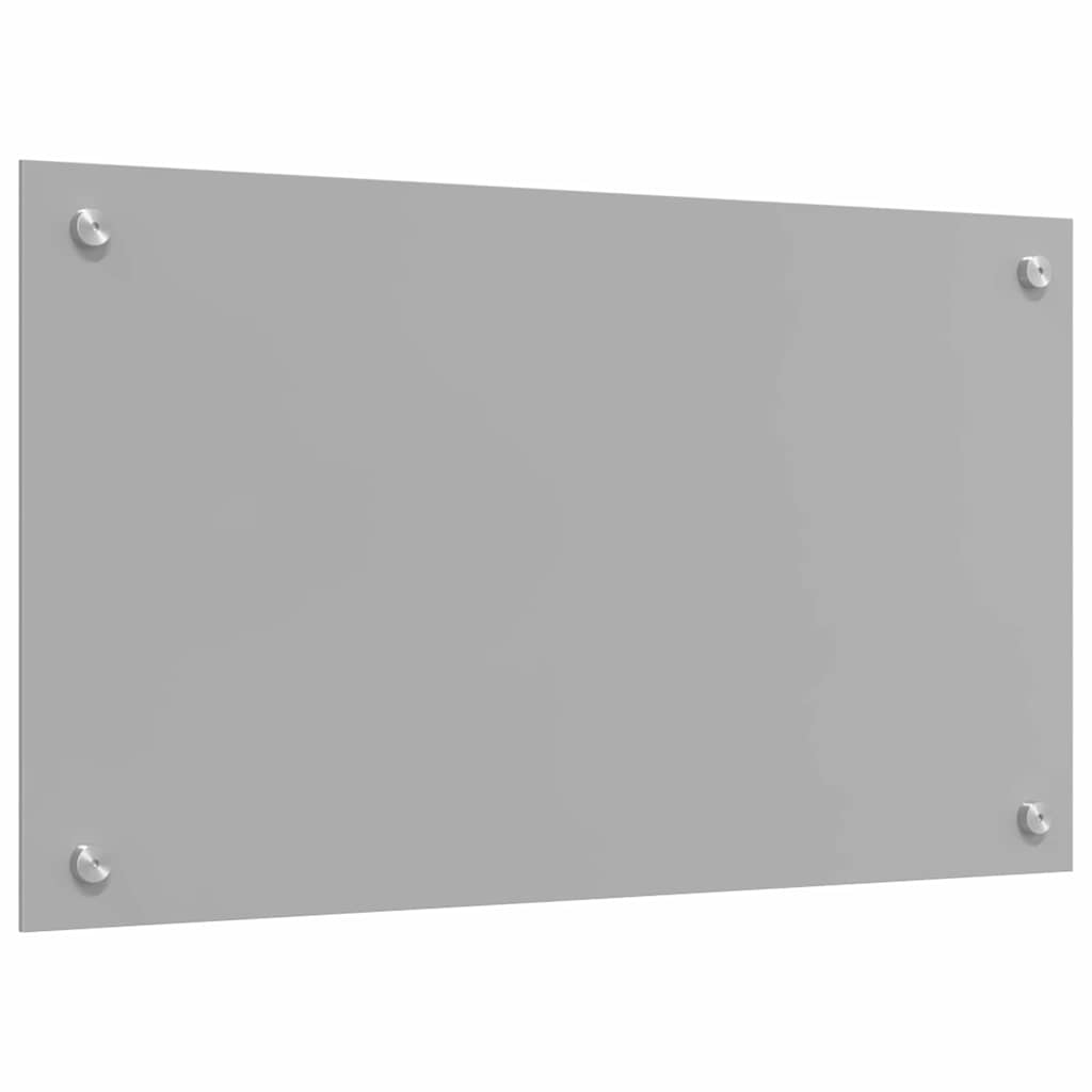 Schienale da cucina 2 pz Grigio chiaro 70 x 40 cm