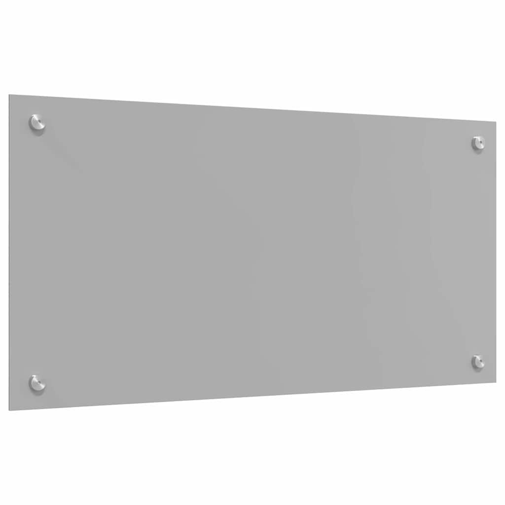 Schienale da cucina 2 pz Grigio chiaro 80 x 40 cm