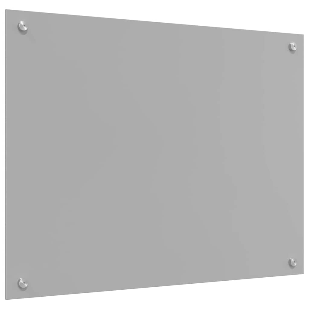Schienale da cucina 2 pz Grigio chiaro 80 x 60 cm