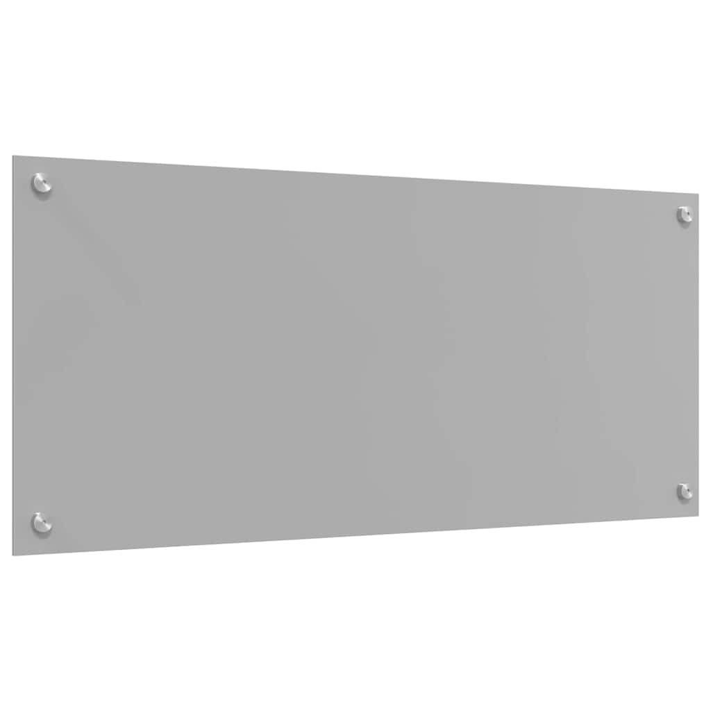 Schienale da cucina 2 pz Grigio chiaro 90 x 40 cm