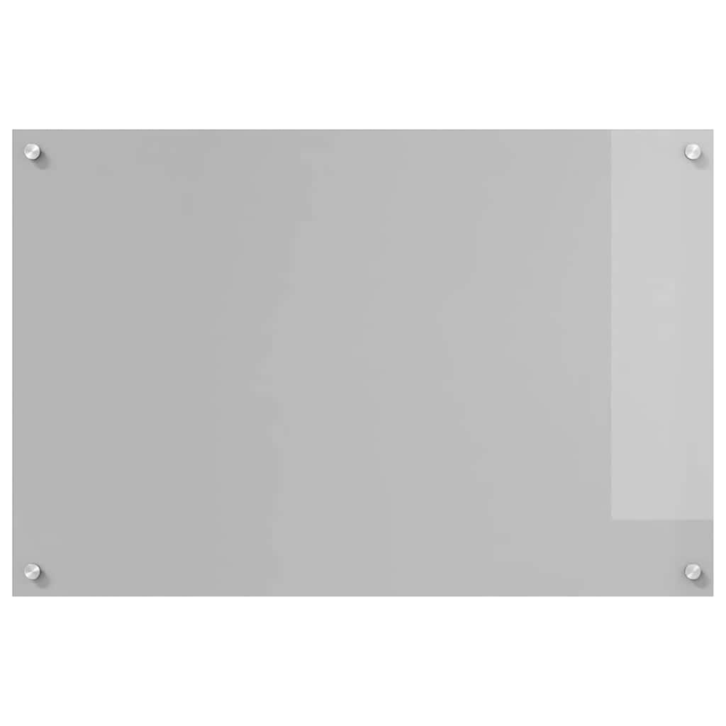 Schienale da cucina 2 pz Grigio chiaro 90 x 60 cm
