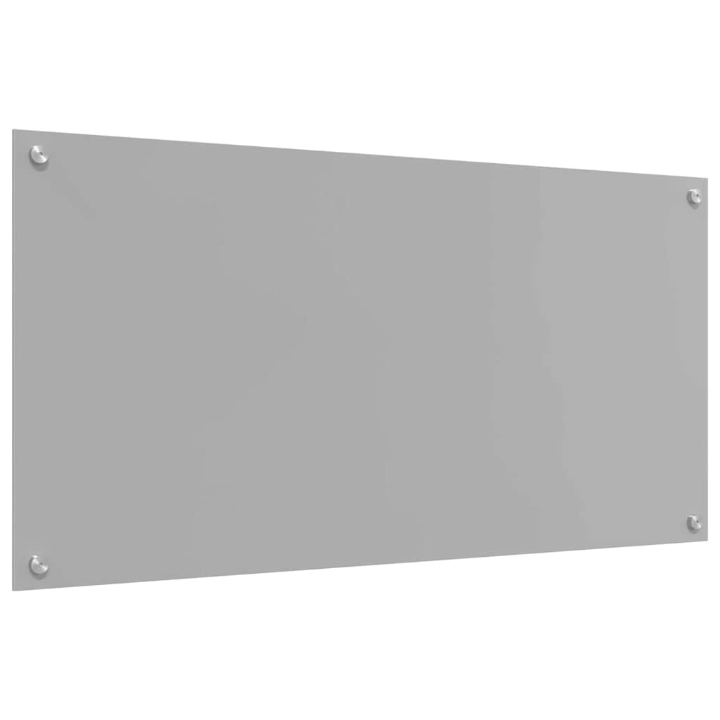 Schienale da cucina 2 pz Grigio chiaro 100 x 50 cm