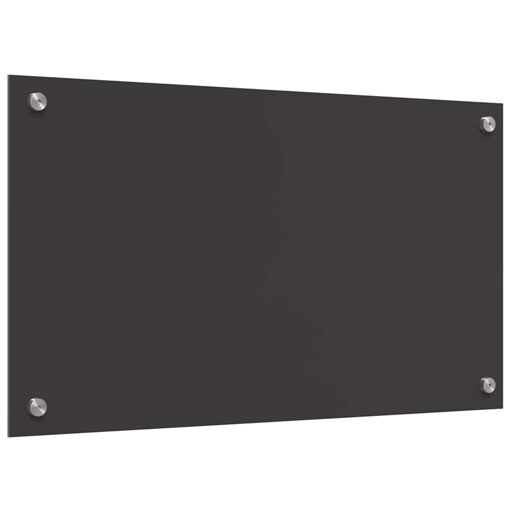 Schienale da cucina 2 pz Grigio scuro 70 x 40 cm