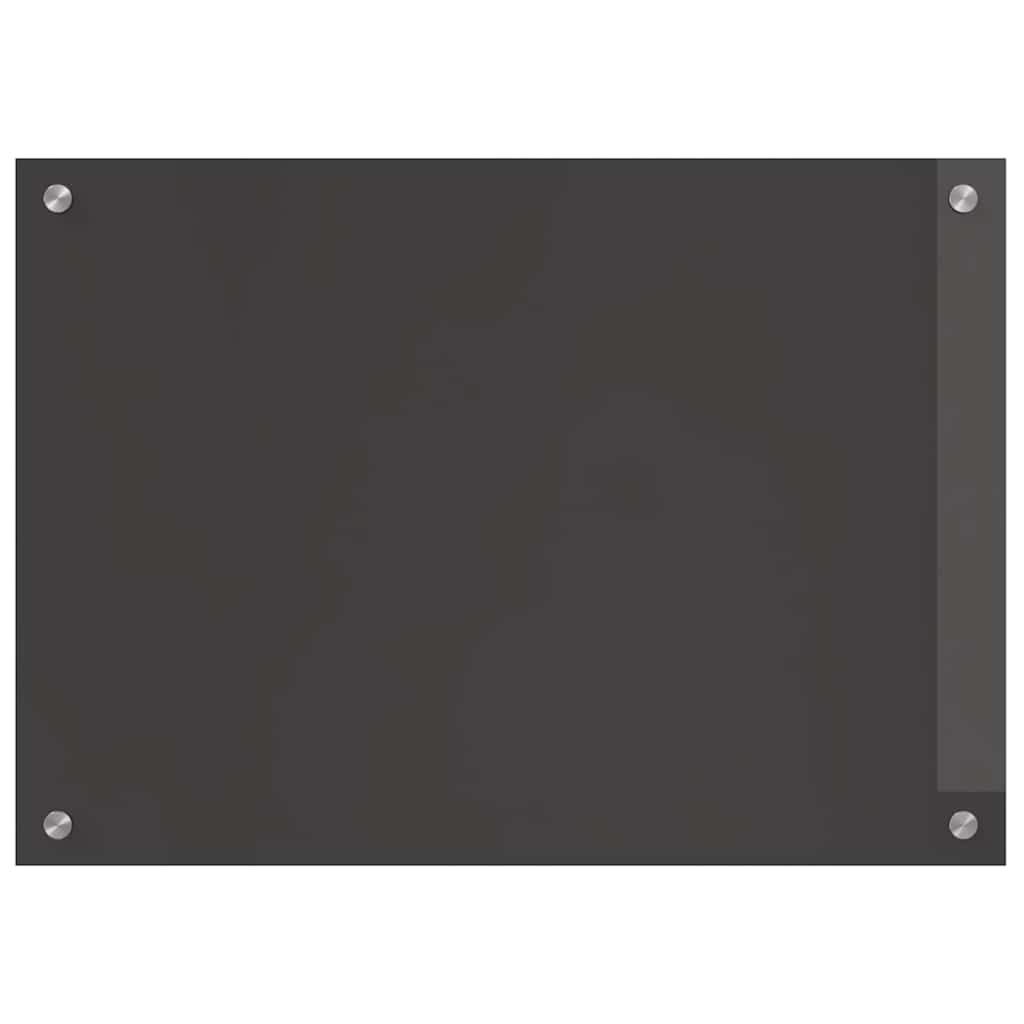 Schienale da cucina 2 pz Grigio scuro 70 x 50 cm