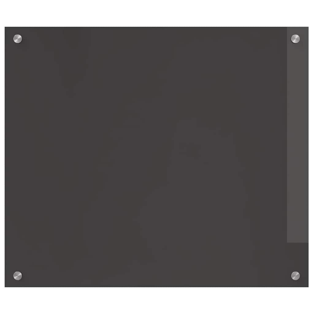 Schienale da cucina 2 pz Grigio scuro 70 x 60 cm