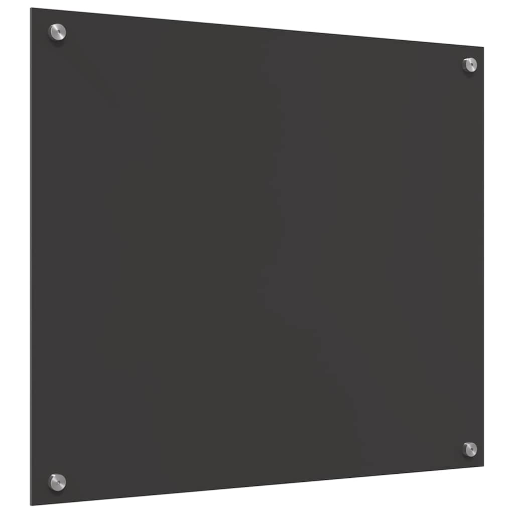 Schienale da cucina 2 pz Grigio scuro 70 x 60 cm
