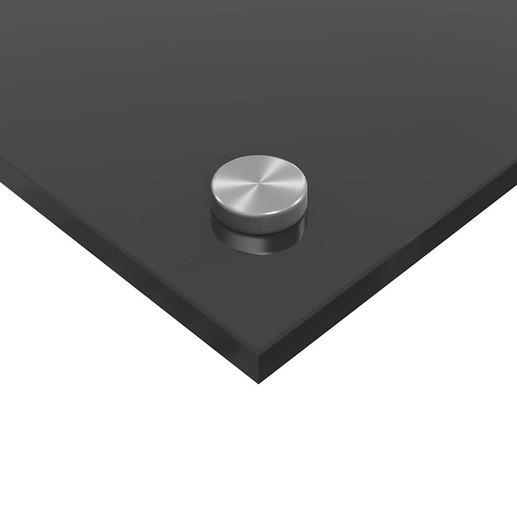 Schienale da cucina 2 pz Grigio scuro 70 x 60 cm