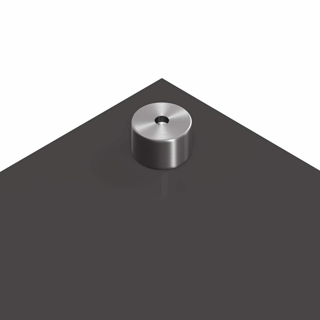 Schienale da cucina 2 pz Grigio scuro 70 x 60 cm