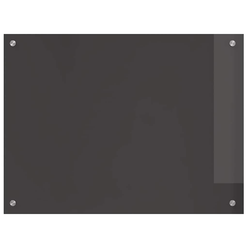 Schienale da cucina 2 pz Grigio scuro 80 x 60 cm