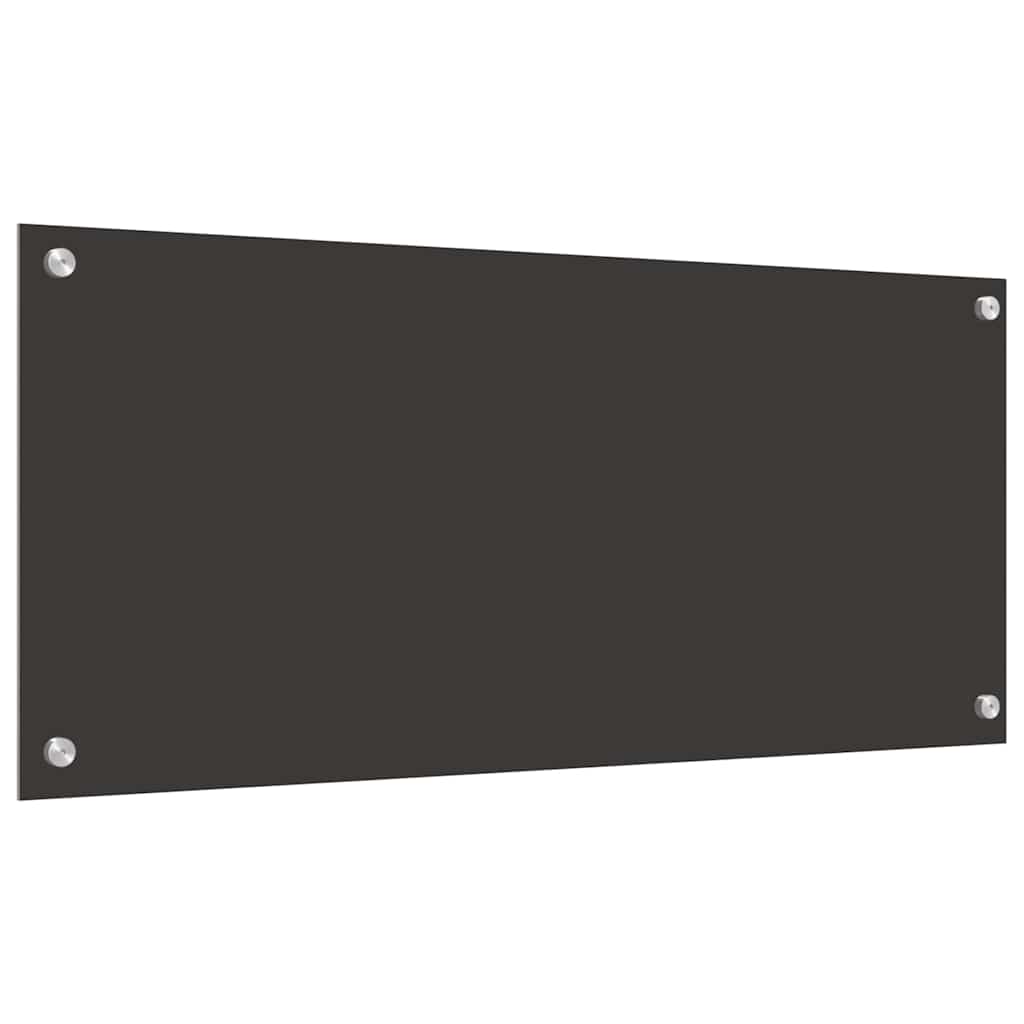 Schienale da cucina 2 pz Grigio scuro 90 x 40 cm