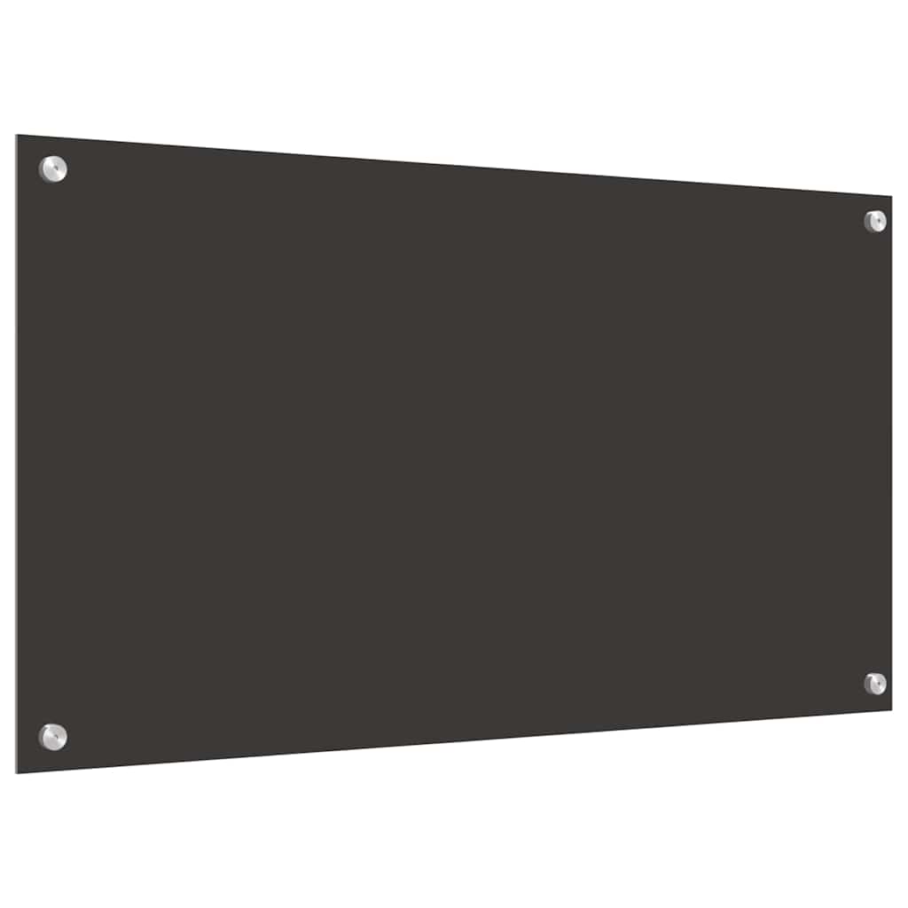 Schienale da cucina 2 pz Grigio scuro 90 x 50 cm