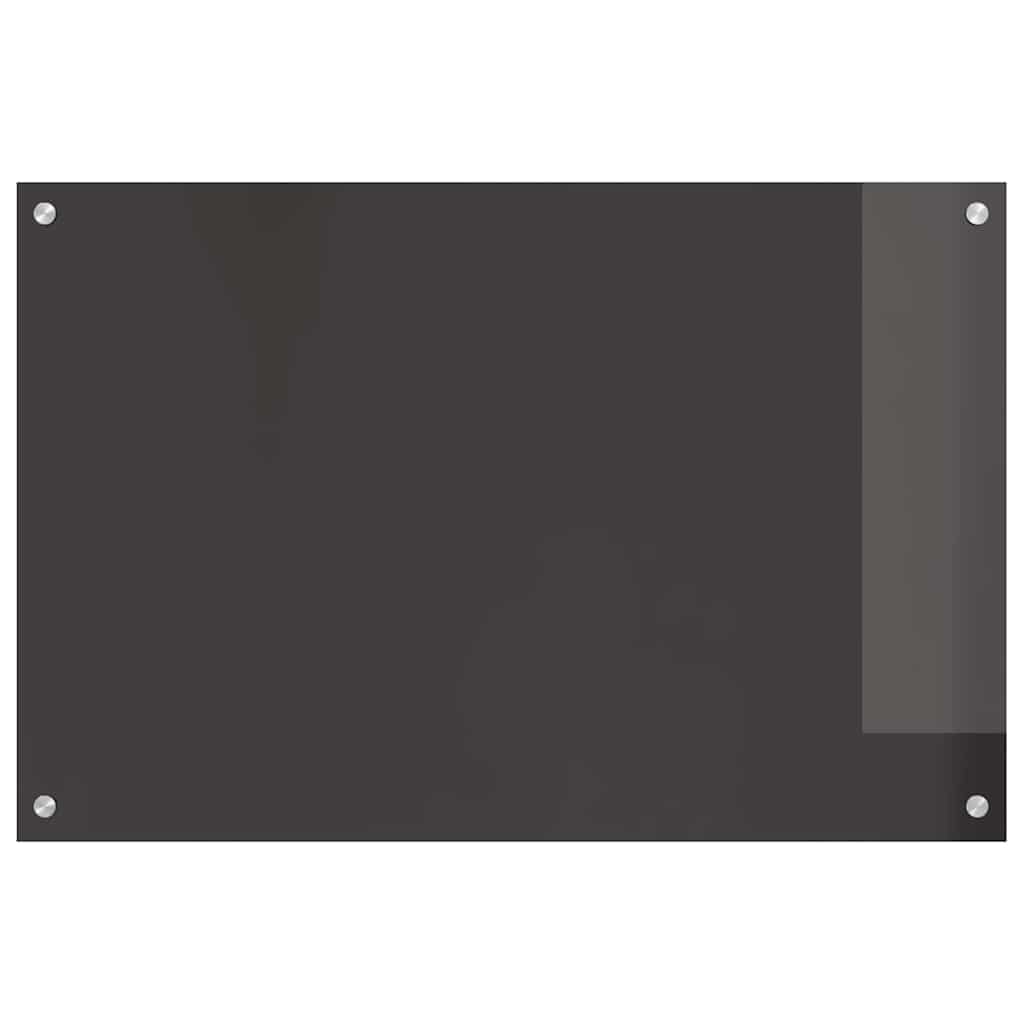 Schienale da cucina 2 pz Grigio scuro 90 x 60 cm