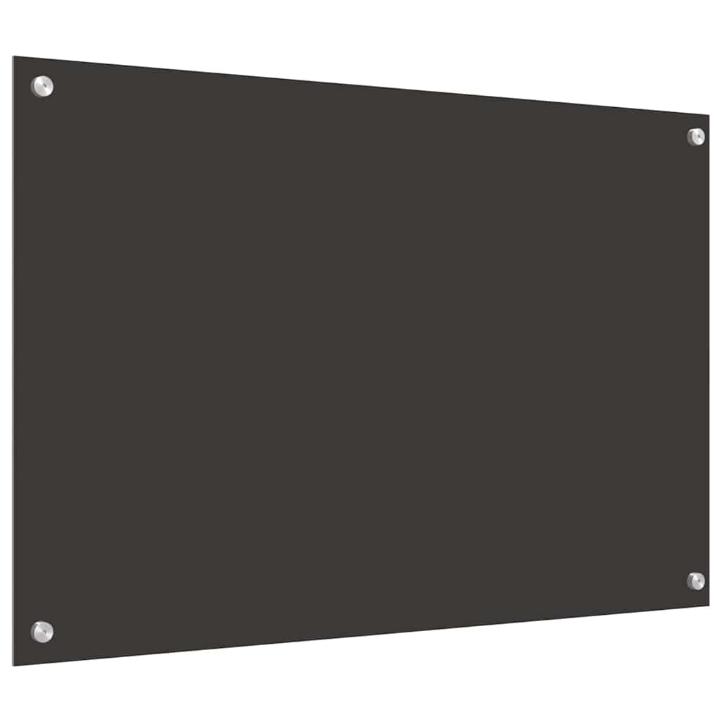 Schienale da cucina 2 pz Grigio scuro 90 x 60 cm