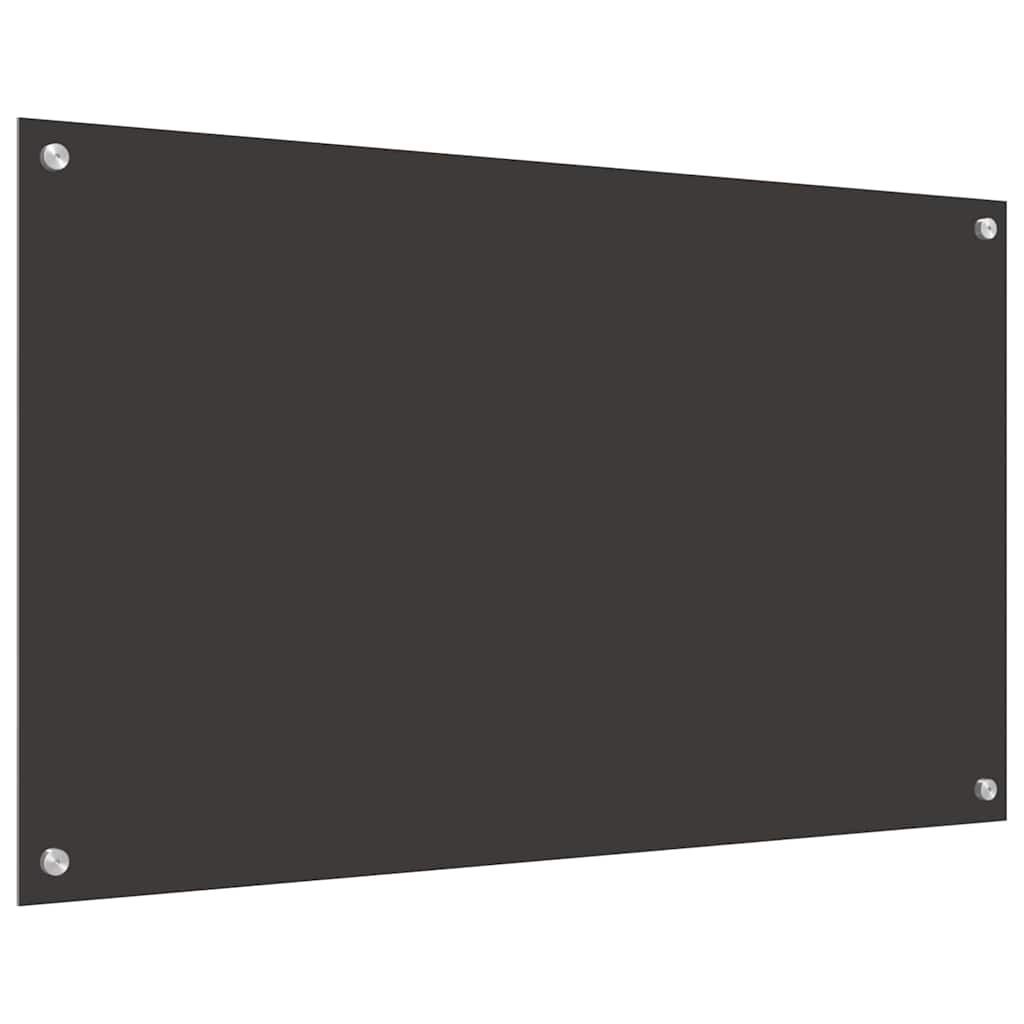 Schienale da cucina 2 pz Grigio scuro 100 x 60 cm