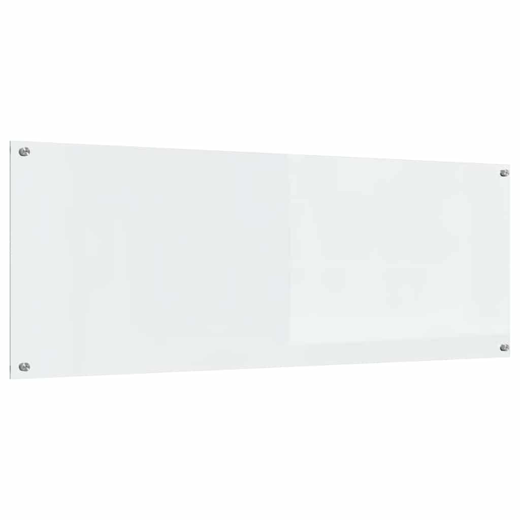 Schienale da cucina 2 pz Trasparente 110 x 40 cm