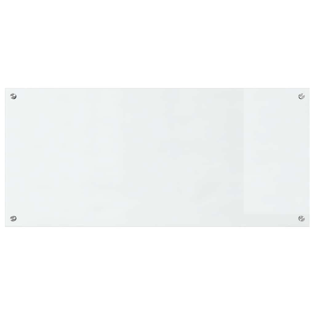 Schienale da cucina 2 pz Trasparente 110 x 50 cm