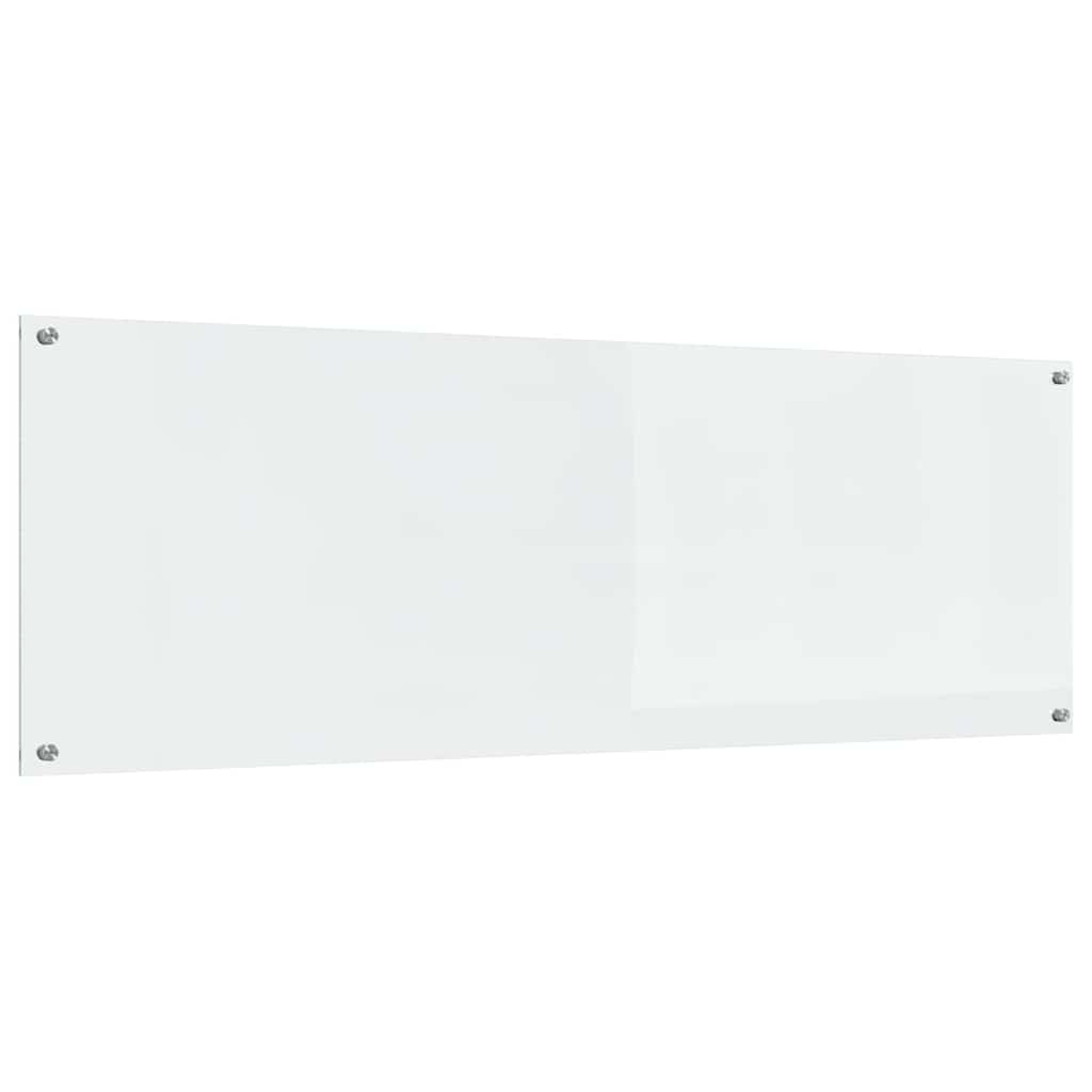 Schienale da cucina 2 pz Trasparente 120 x 40 cm