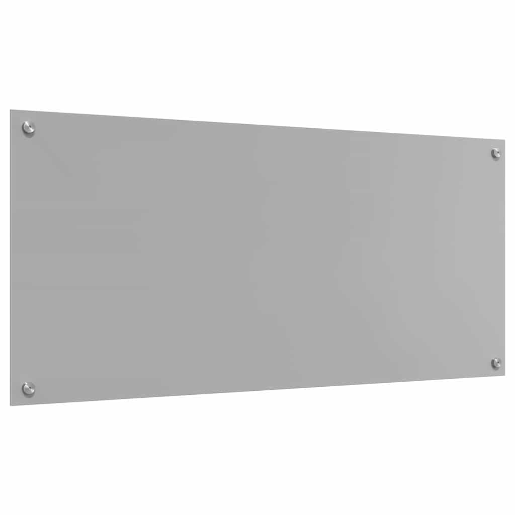 Schienale da cucina 2 pz Grigio chiaro 110 x 50 cm