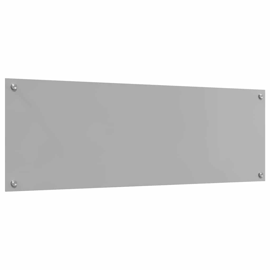 Schienale da cucina 2 pz Grigio chiaro 120 x 40 cm