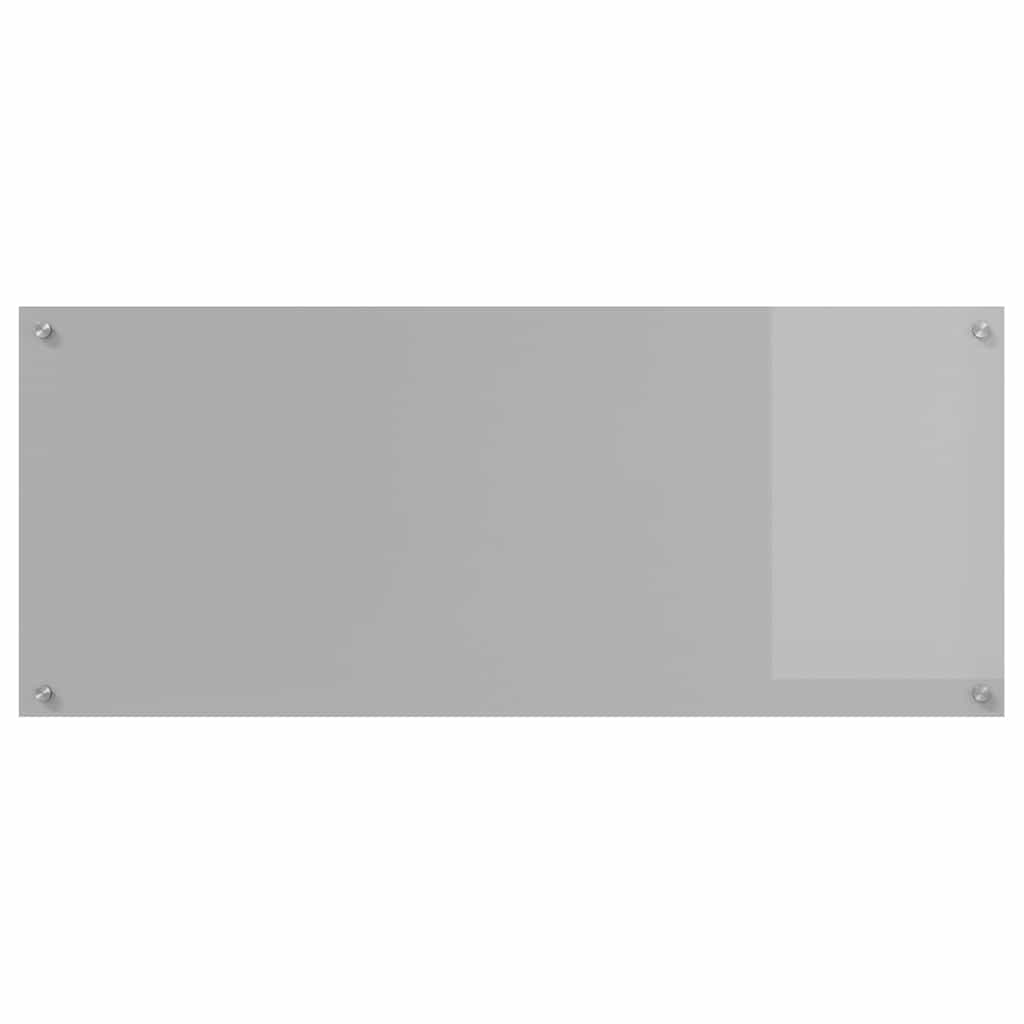 Schienale da cucina 2 pz Grigio chiaro 120 x 50 cm