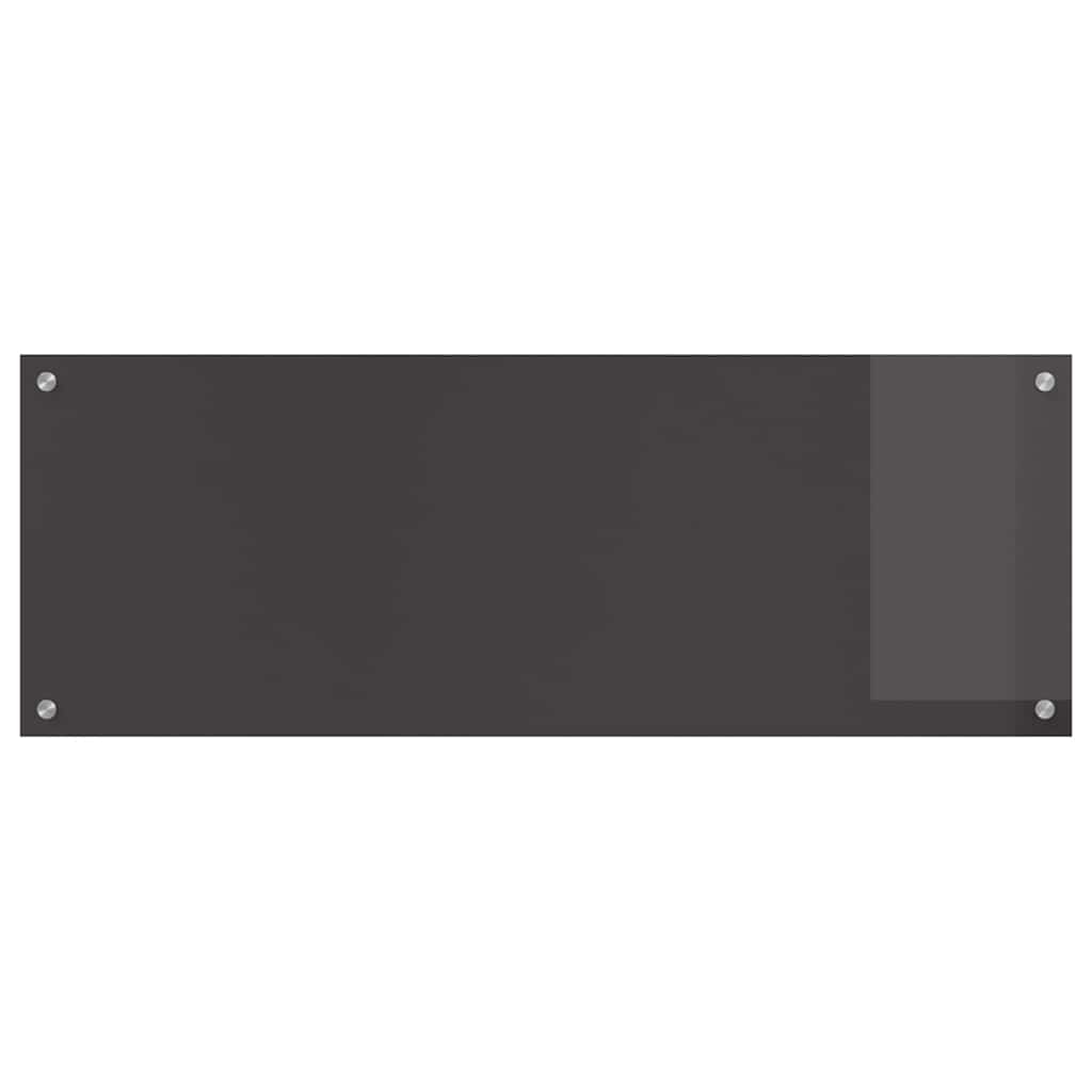 Schienale da cucina 2 pz Grigio scuro 110 x 40 cm