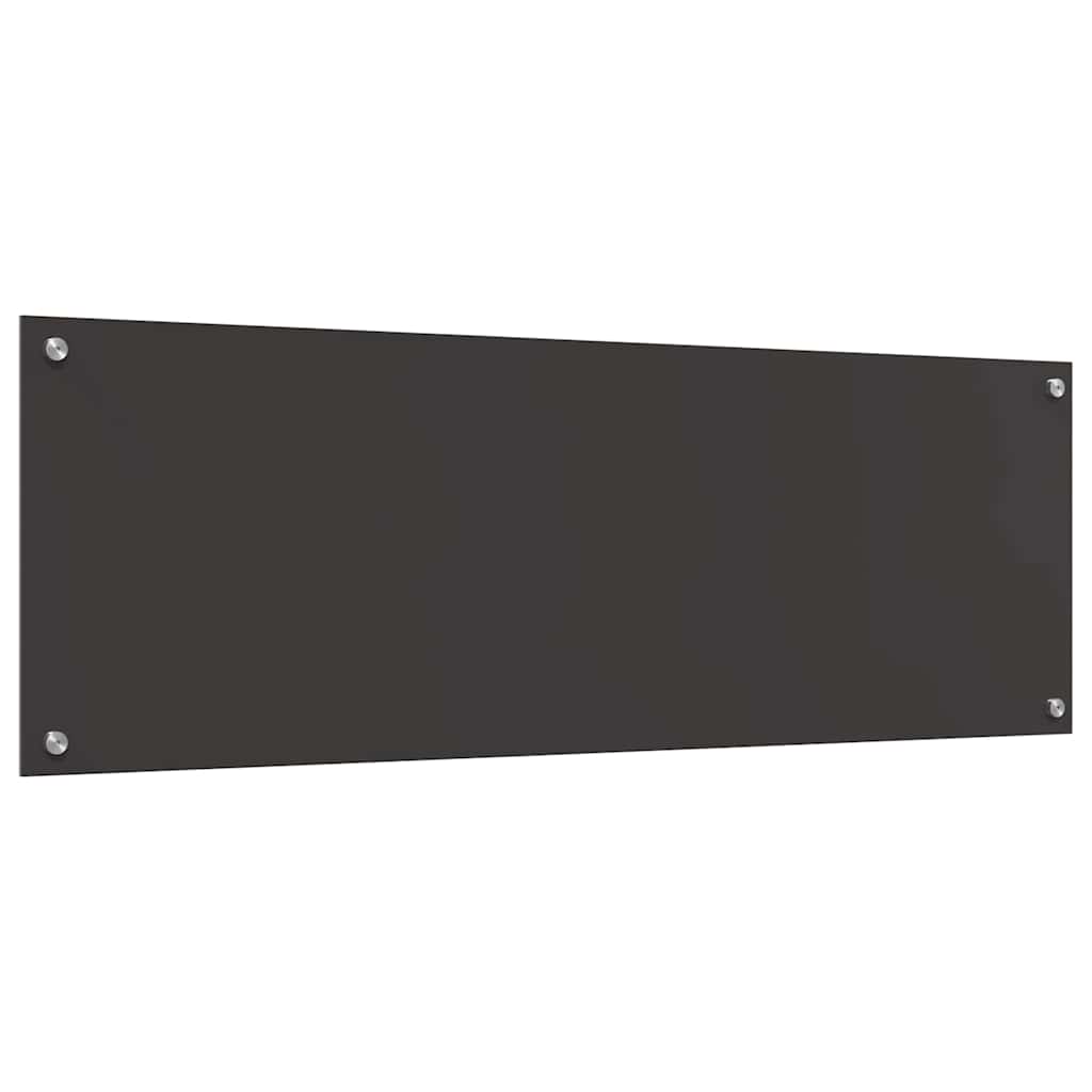 Schienale da cucina 2 pz Grigio scuro 120 x 40 cm