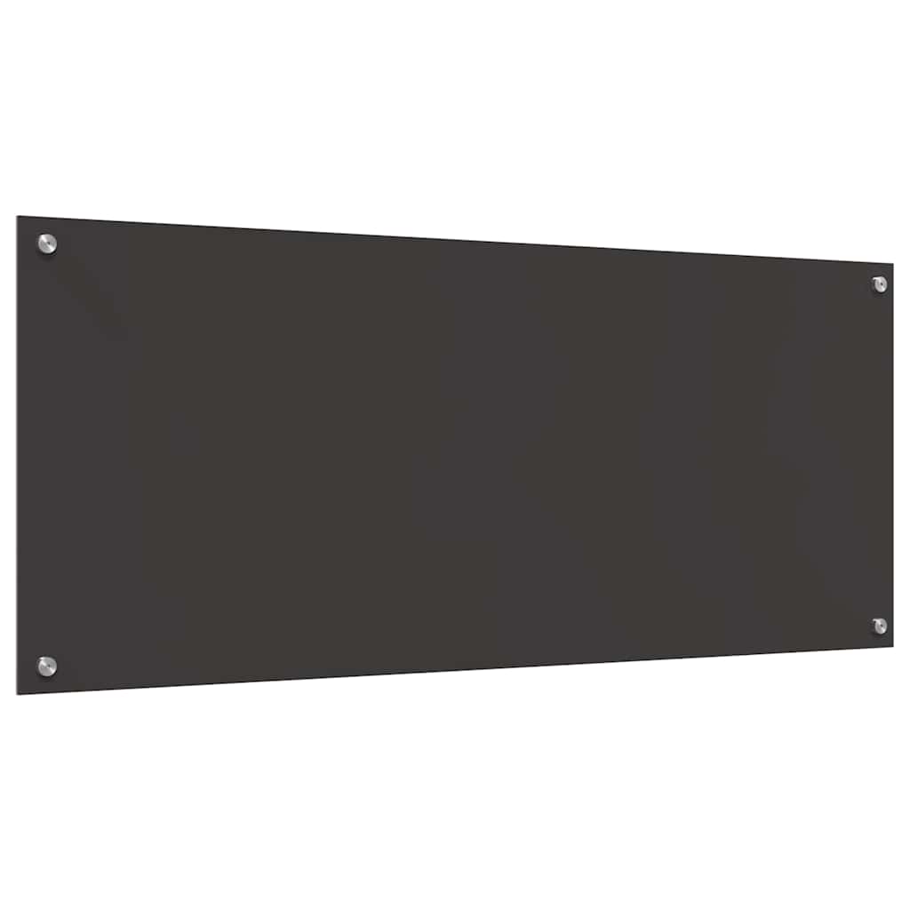 Schienale da cucina 2 pz Grigio scuro 120 x 50 cm