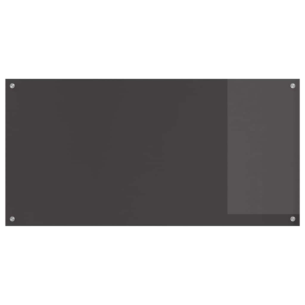 Schienale da cucina 2 pz Grigio scuro 120 x 60 cm