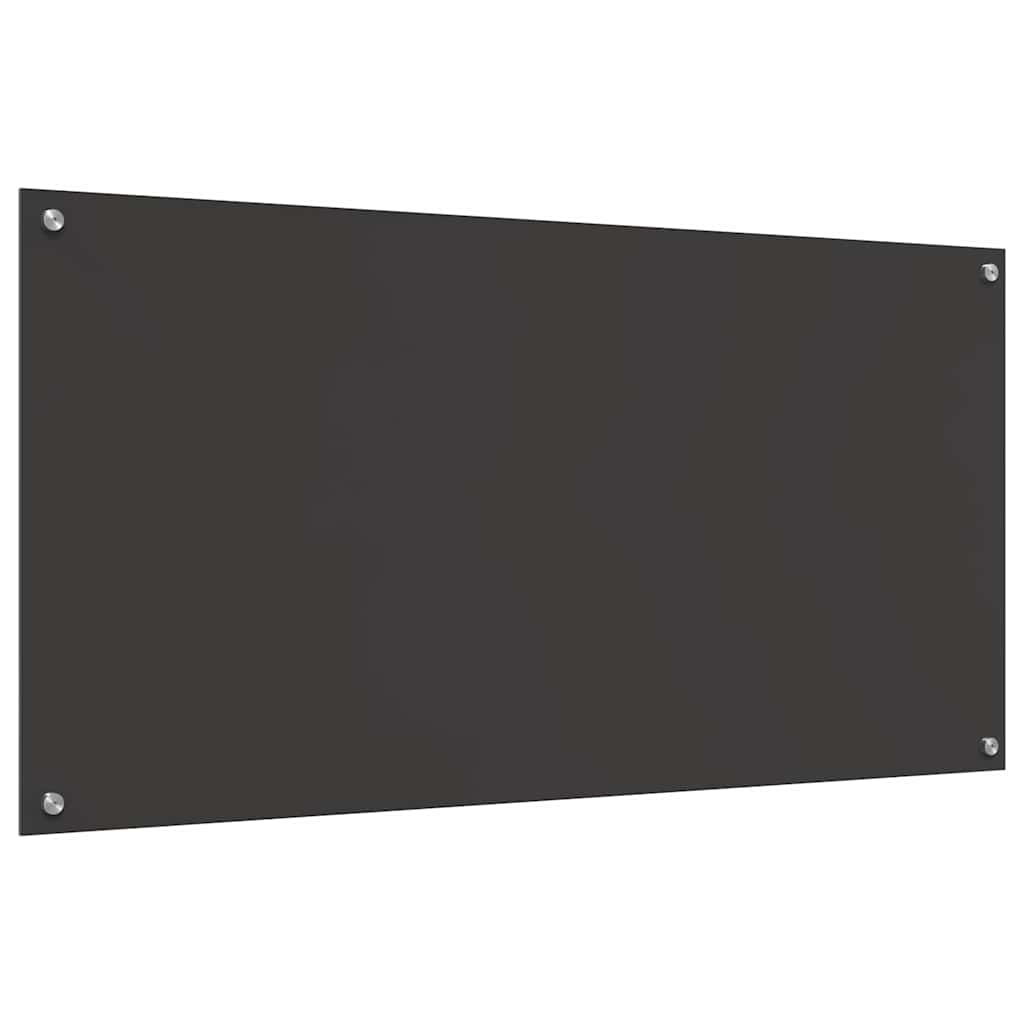 Schienale da cucina 2 pz Grigio scuro 120 x 60 cm