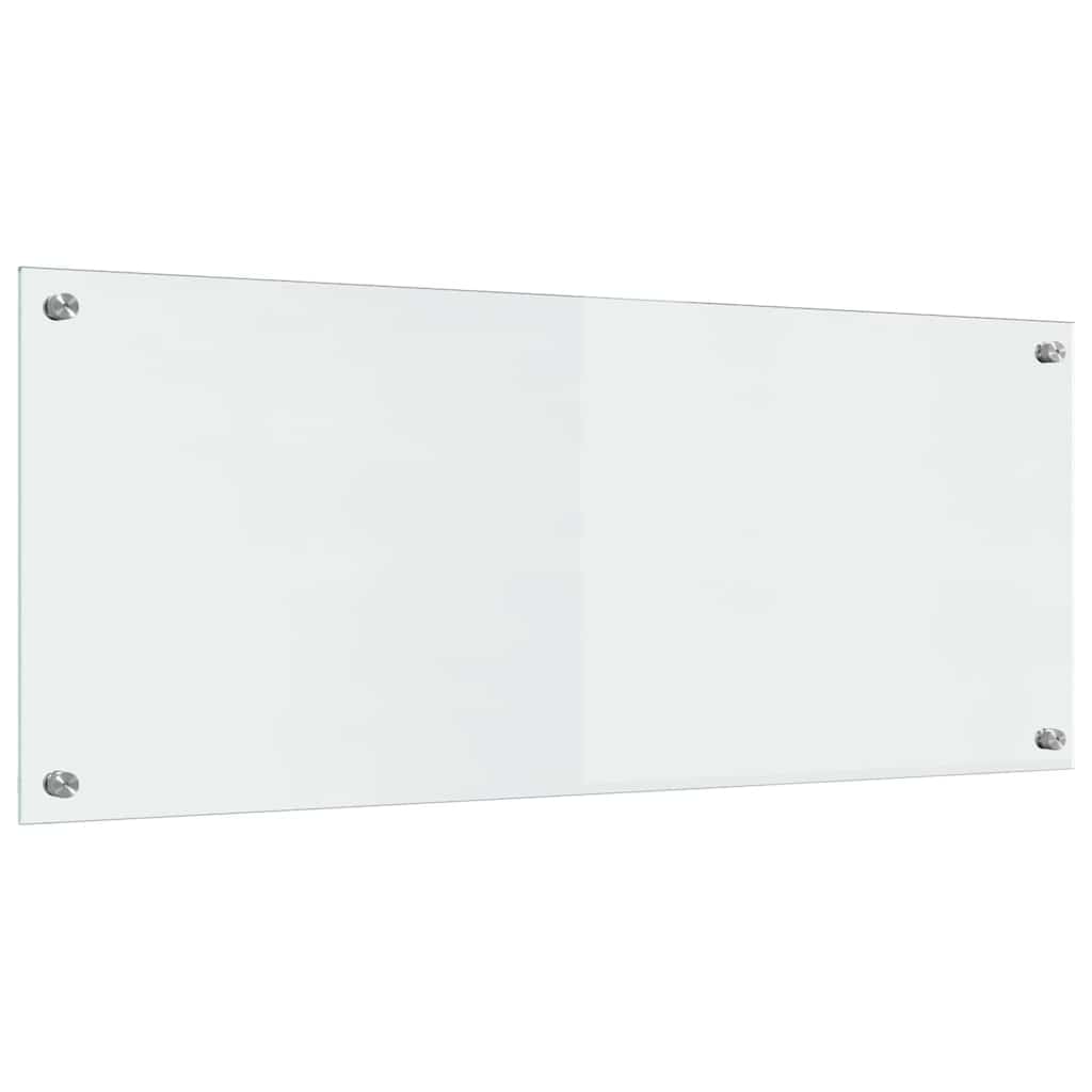 Schienale da cucina 2 pz Trasparente 100 x 40 cm