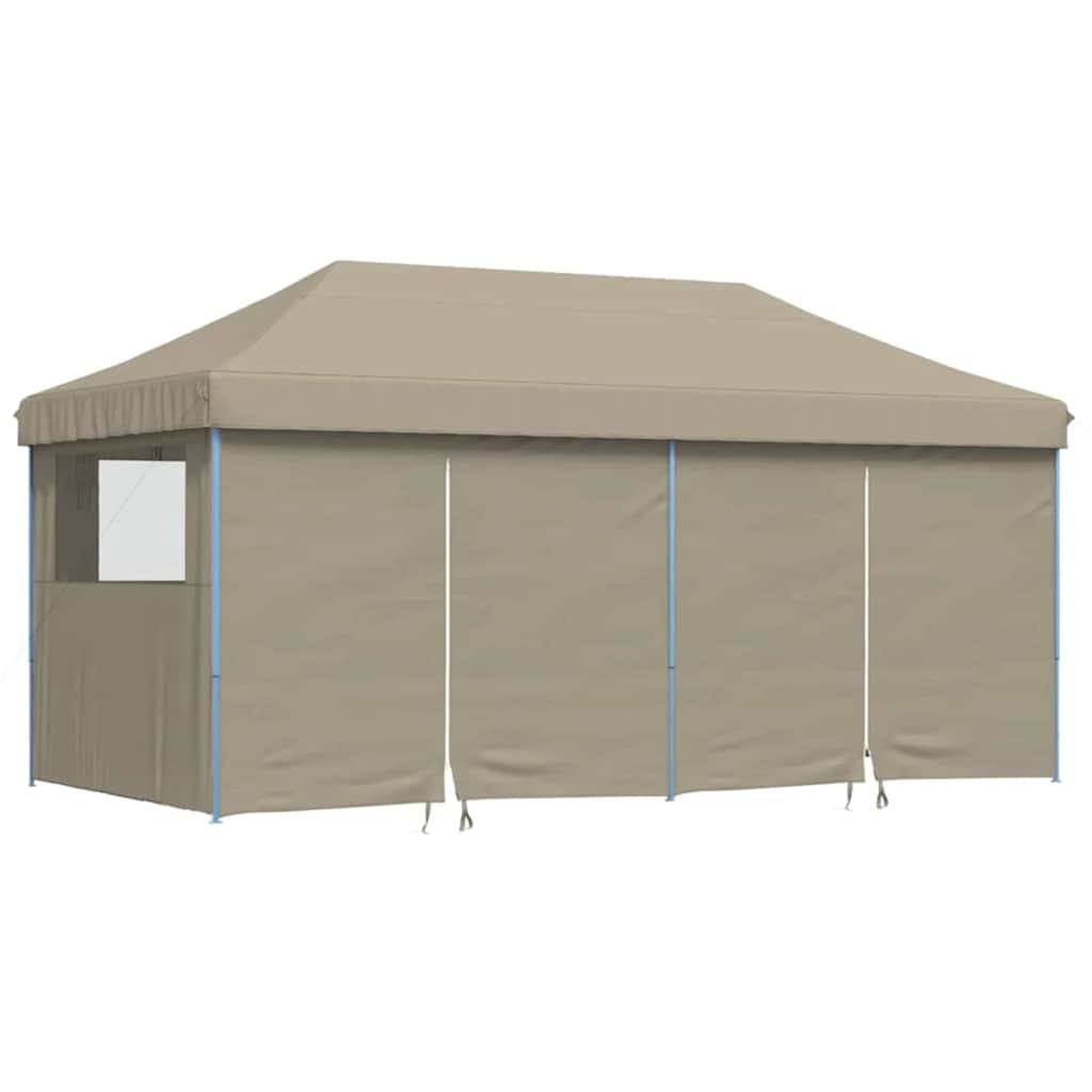 Tendone Pop-up 580 x 292 x 315 cm Tortora Tessuto Oxford