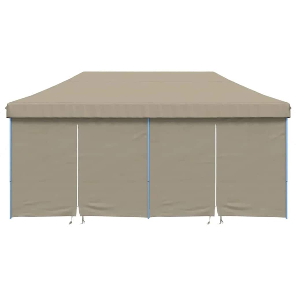 Tendone Pop-up 580 x 292 x 315 cm Tortora Tessuto Oxford