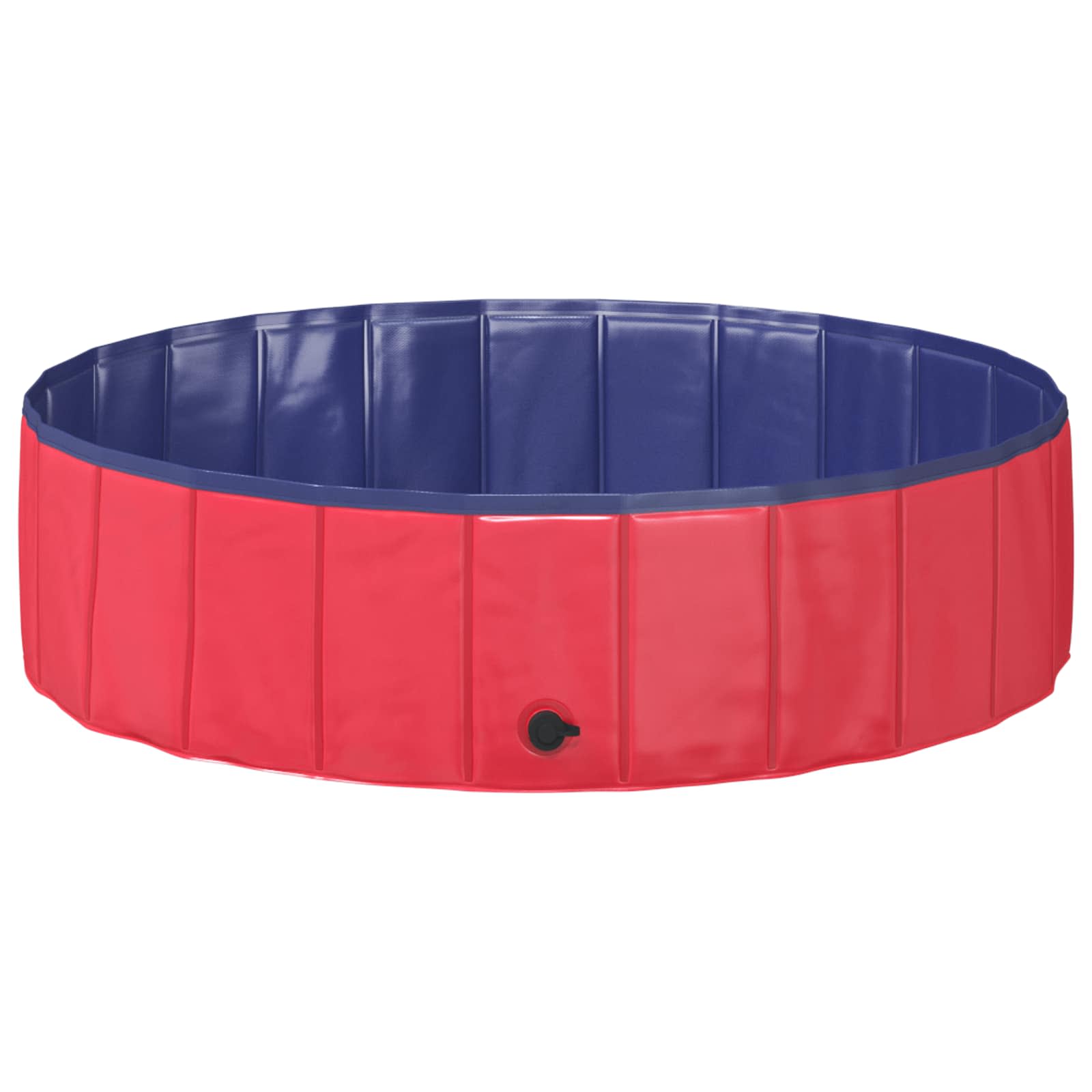Piscina per bambini Ø 120 x 30 cm Rotondo per Rosso e Blu