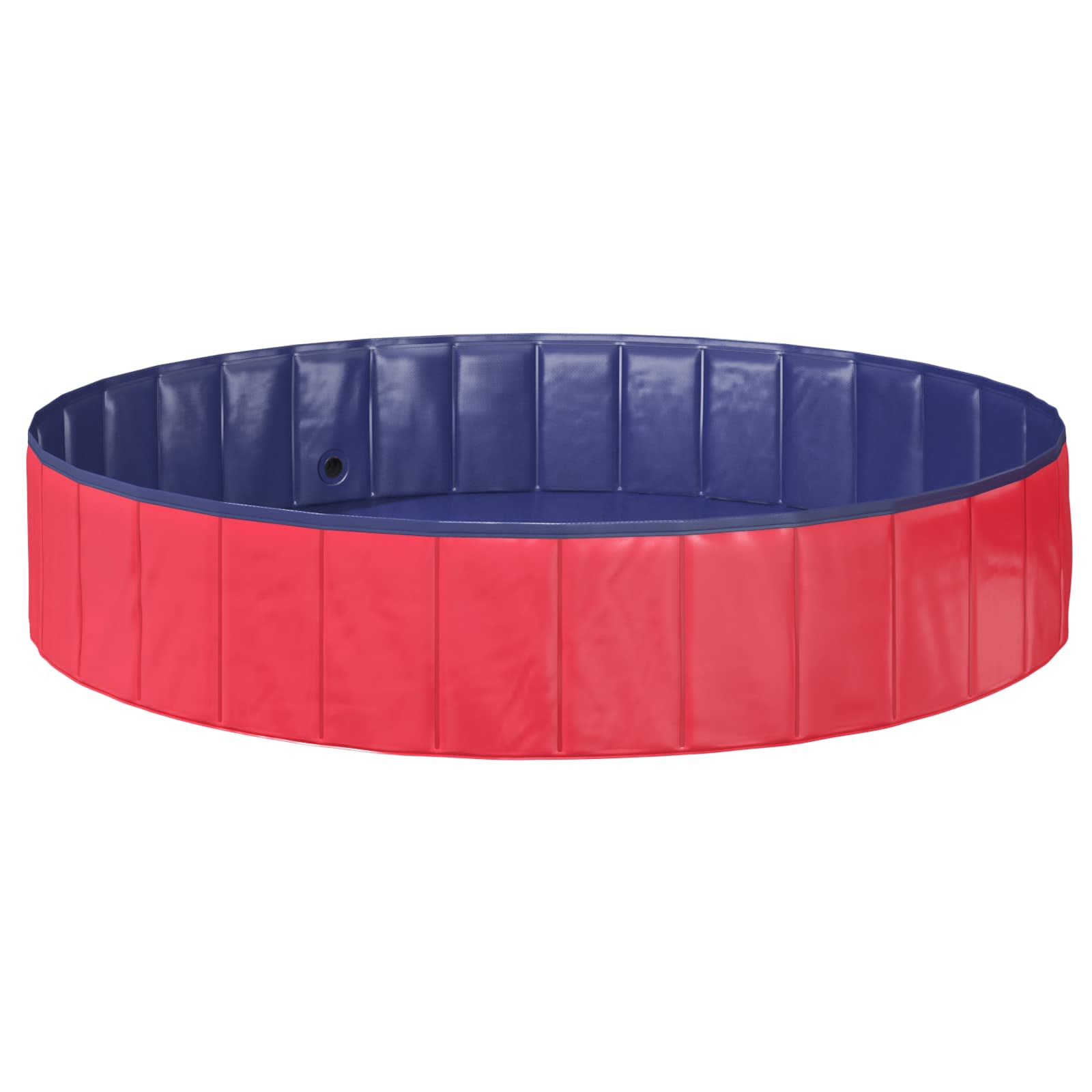 Piscina per bambini Ø 160 x 30 cm Rotondo per Rosso e Blu
