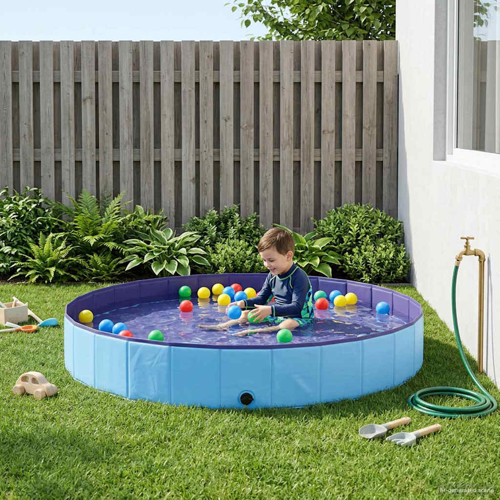 Piscina per bambini Ø300 x 38 cm Rotondo per Bambino per Blu