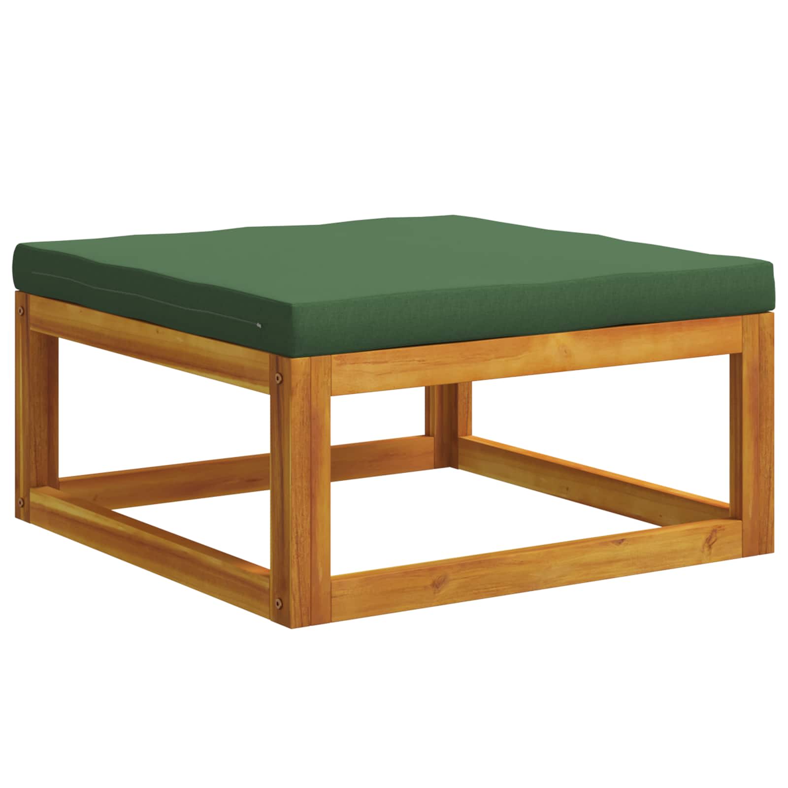Set di divani 5 pz Naturale Legno di Acacia Massello