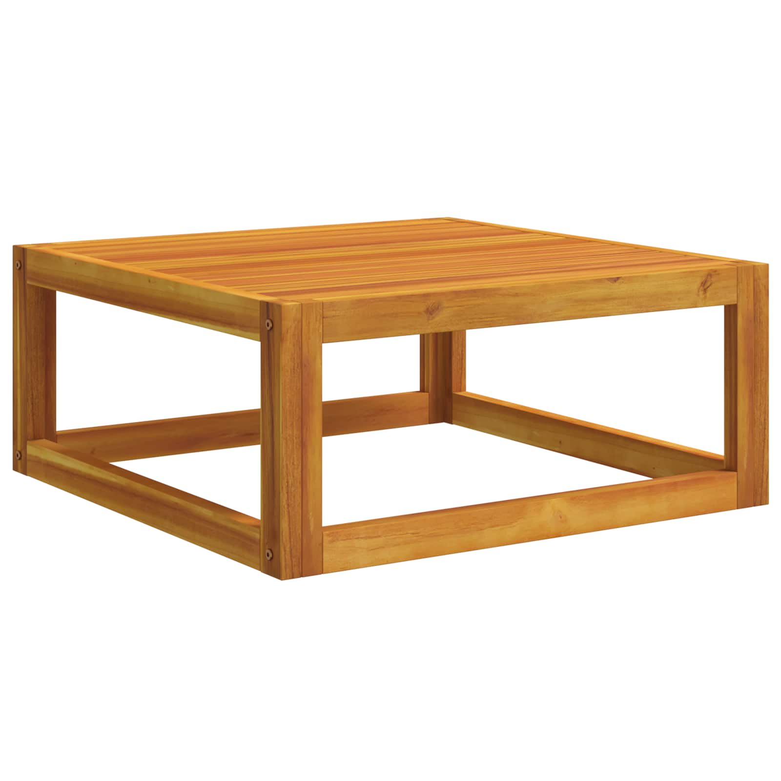 Set di divani 5 pz Naturale Legno di Acacia Massello