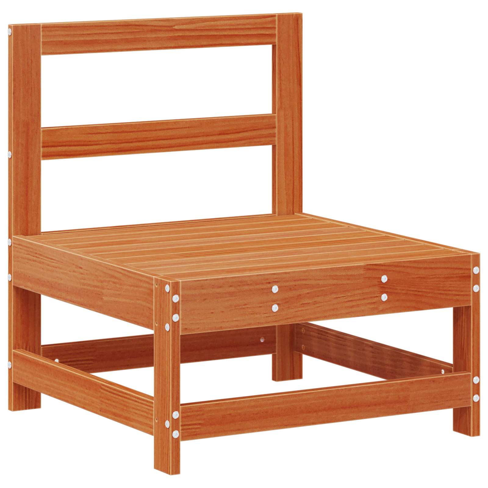 Set Lounge da Giardino 6 pz Marrone Cera