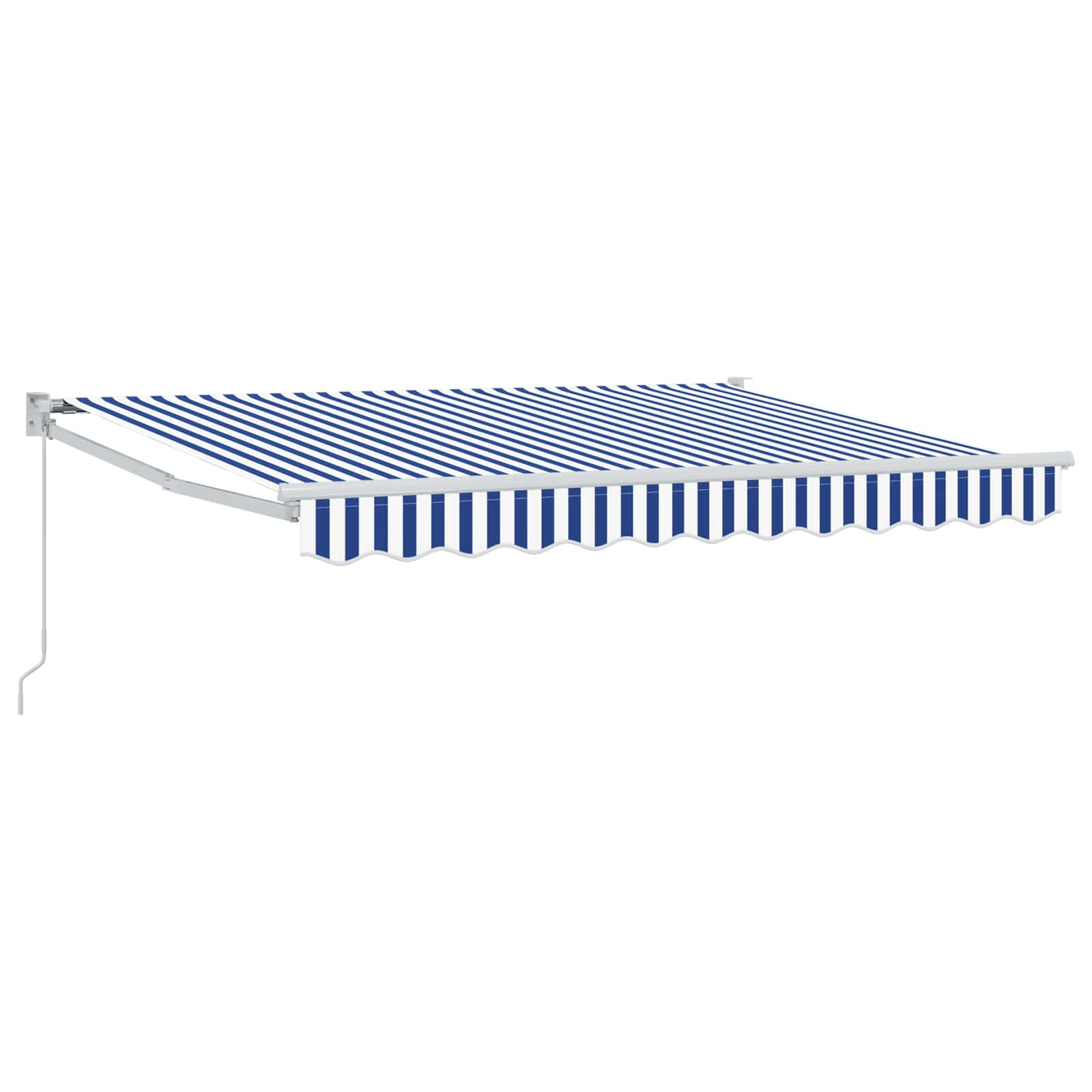 Tenda retrattile Blu e Bianco 3 x 2 m
