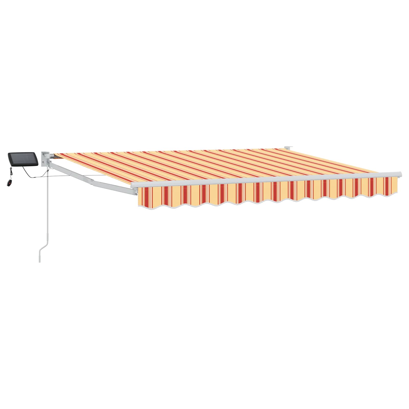 Tenda retrattile manuale con LED Multicolore 2,5 x 2 m