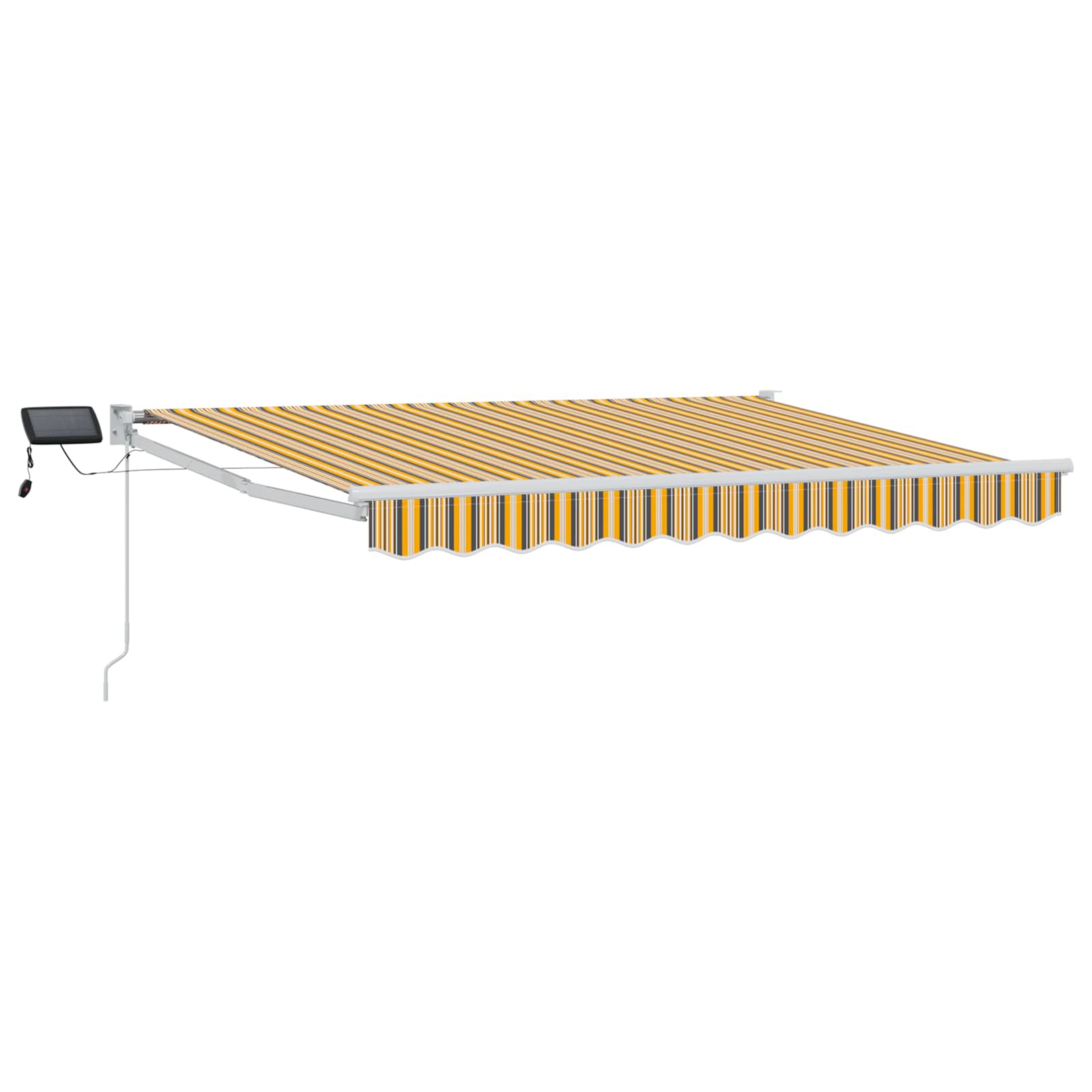 Tenda retrattile manuale con LED 3 x 2,5 m