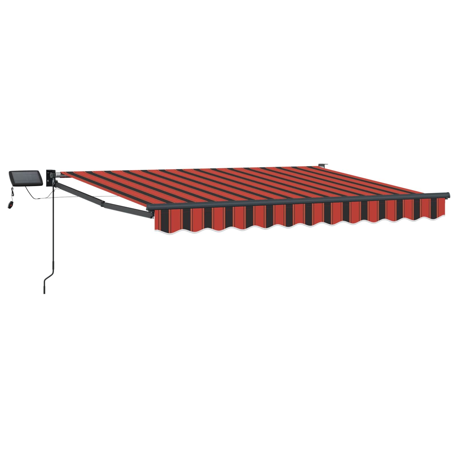 Tenda retrattile manuale con LED 3 x 2 m