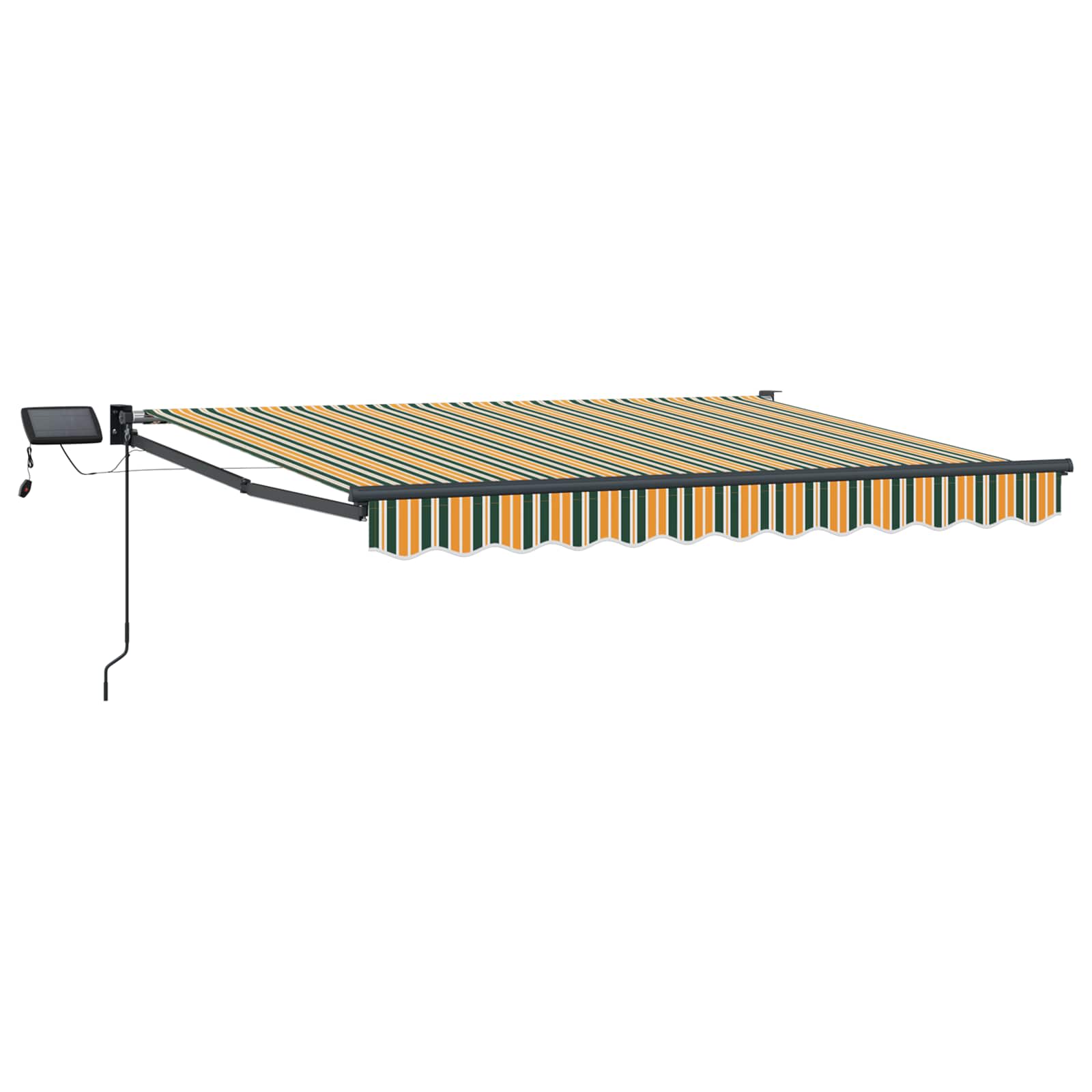Tenda retrattile manuale con LED 3 x 2,5 m